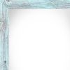 11X14 Rustic Blue Picture Frame With Plexiglass Holder