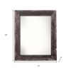 9"X10" Rustic Smoky Black Grey Picture Frame