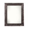9"X10" Rustic Smoky Black Grey Picture Frame