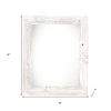 8"X9" Rustic White Washed Grey Picture Frame