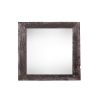 8"X8" Rustic Smoky Black Picture Frame
