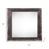 12X12 Rustic Smoky Black Picture Frame