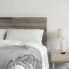 Set of Six 4" X 12" Gray and Brown Wood Planks Wall Decor