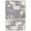 4' X 6' Grey And Ivory Grey Matter Area Rug