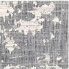 8' X 10' Grey And Ivory Grey Matter Area Rug
