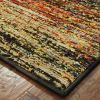 3' X 5' Orange Red Power Loom Area Rug