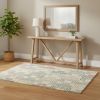 3' X 6' Ivory Multi Neutral Tone Scratch Indoor Area Rug