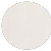8" Round Beige Non Slip Rug Pad