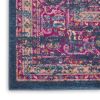 7' X 10' Blue Power Loom Area Rug