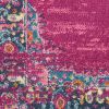 5' X 7' Fuchsia Power Loom Area Rug