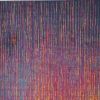 8' X 10' Blue And Pink Abstract Power Loom Area Rug