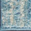 8' Ivory And Blue Abstract Power Loom Runner Rug