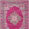 8' X 10' Fuchsia Power Loom Area Rug