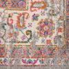 8' Gray Power Loom Runner Rug