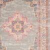 8' X 10' Gray Power Loom Area Rug