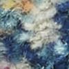 4' X 6' Light Blue Southwestern Power Loom Area Rug