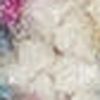 10' Pink And Ivory Abstract Power Loom Runner Rug