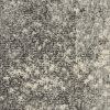 7' X 10' Gray And Ivory Abstract Power Loom Area Rug