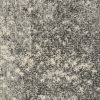 7' X 10' Gray And Ivory Abstract Power Loom Area Rug