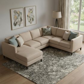 7' X 10' Gray And Ivory Abstract Power Loom Area Rug