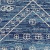 8' X 10' Navy Blue Power Loom Area Rug
