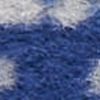 6' X 9' Blue And White Striped Dhurrie Area Rug
