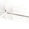 8" Clear Crystal Clear Square Table Vase