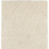 3' X 5' Modern Shag Ivory Indoor Area Rug