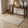 3' X 5' Modern Shag Ivory Indoor Area Rug