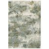 3' X 5' Blue Green Power Loom Area Rug