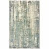 8ï¿½ï¿½ï¿½ X 10ï¿½ï¿½ï¿½ Blue And Gray Abstract Splash Indoor Area Rug