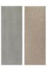 2" X 12" Grey Non Slip Runner Rug Pad