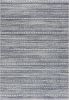 4' X 6' Navy Blue Decorative Stripes Area Rug
