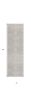 2' X 8' Modern Gray Distressed Runner Rug