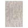 5' X 8' Grey Abstract Area Rug
