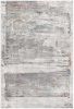 4' X 6' Gray Abstract Irregular Blocks Area Rug