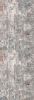 2' X 8' Gray And Ivory Abstract Runner Rug