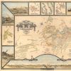 20" X 28" Map Of Tombstone Mining District Vintage Travel Poster Wall Art