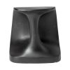 Cobbler's Tool Matte Black Metal Bookends