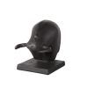 Black Cast Aluminum Raging Bull Bookends