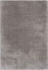 5' X 8' Gray Modern Solid Shag Area Rug