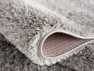 4' X 6' Ivory Modern Solid Shag Area Rug