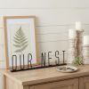 Black Metal Our Nest Sign