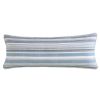 100-Percent Cotton Blue White Grey Nautical Stripes 4 Piece Daybed Cover Set