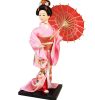 Japanese Geisha Doll Kimono Doll Oriental Doll Collectible Figurine Decor #34