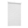 Faux Wood Blinds, 2" Slat, 34.5" W x 60" H, Cordless Window Blinds and Shades with Decorative Board, Easy to Clean and Simple Light Adjustment