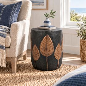 Outdoor LightWeight Concrete Side Table,Copper_73440.00