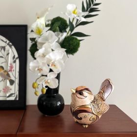 Bird Figurines For Home Decor,Bird Statue Sculpture For Shelf Decor Accents,Boho Bird Decorations For Table Office Living Room Bedroom
