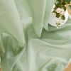2 Piece Semi-Sheer Voile Window Curtain Grommet Panels for Bedroom & Living Room - (54" W x 84" L, Sage Green)