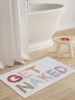 GET NAKED Bath Mat Multicolor Hand Tufted Bath mat for Home